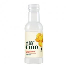 农夫山泉水溶C100柠檬汁445ml/瓶