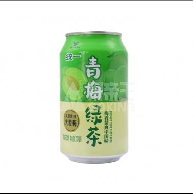 统一青梅绿茶罐装310ml/罐