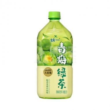 统一青梅绿茶1L/瓶