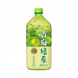 统一青梅绿茶1L/瓶