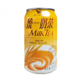 统一奶茶（麦香味）罐装 310ml/罐