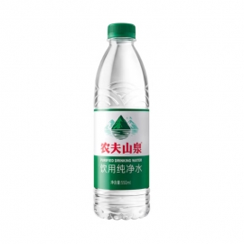 农夫山泉纯净水550ml（绿标）/瓶