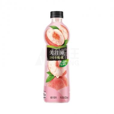 美汁源汁汁桃桃450ml/瓶