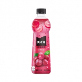 美汁源红提葡萄450ml/瓶