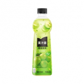 美汁源青缇葡萄果汁饮料450ml/瓶