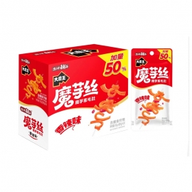 盐津铺子大魔王魔芋丝香辣味18g/包