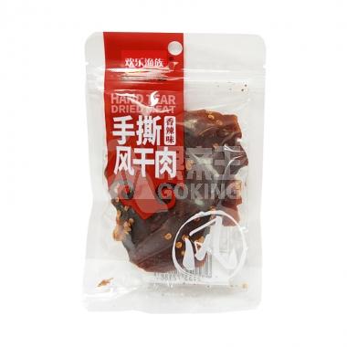 欢乐渔族手撕风干肉香辣味25g/个