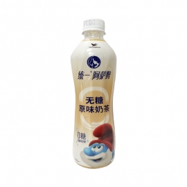 统一阿萨姆奶茶（无糖）500ml/瓶