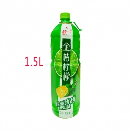 统一金桔柠檬1.5L/瓶