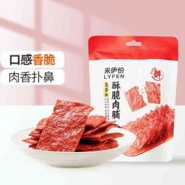 来伊份高蛋白酥脆肉脯35g/包