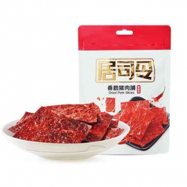 来伊份香脆猪肉脯（香辣味）35g/包