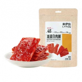 来伊份高蛋白肉脯100g/包