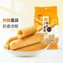 来伊份糙米卷卷蛋黄味180g/包