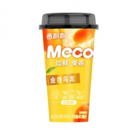 香飘飘金杏乌龙果汁茶400ml/杯