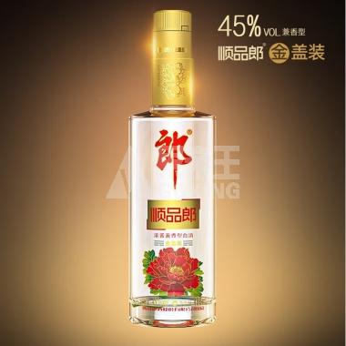 顺品郎（黄顺）浓香型白酒45度480ml/瓶