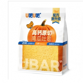 U吧U吧原切南瓜植物面包120g90天/包