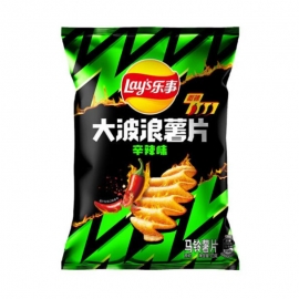 乐事大波浪薯片辛辣味70g/包