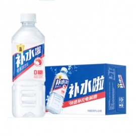 东鹏补水啦555ml（荔枝味）电解质饮料/瓶