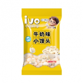 小莞同学小馒头牛奶味65g/包