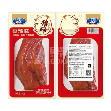 #贤哥香辣猪蹄140g/包