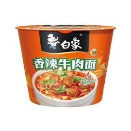 白象（新经典桶）香辣味面106g/桶