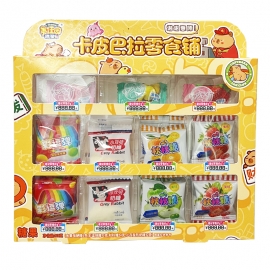 美佳园卡皮巴拉零食铺（盒装）糖果53g/盒