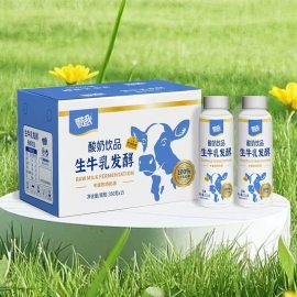 酷我生牛乳酸奶330ml-9个月
