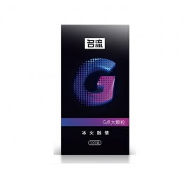 名流G点冰火融情玻尿酸避孕套10只/盒