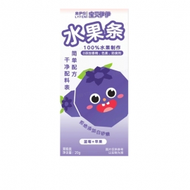 来伊份水果条蓝莓味20g/支