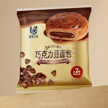 游世佳族巧克力豆面包82g90天/包