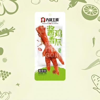 大晟土楼酱香味鸡爪32g/个