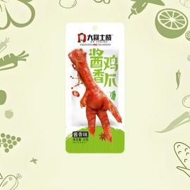 大晟土楼酱香味鸡爪32g/个