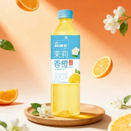 统一鲜橙多茉莉香橙饮料480ml/瓶