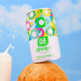 百森生榨椰汁310ml/罐