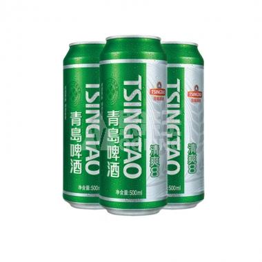 青岛啤酒（清爽8度）500ml/罐