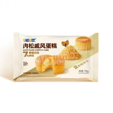 U吧U吧肉松戚风蛋糕78g90天/包
