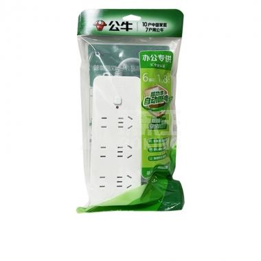 公牛新GN-M1330(F) 1.8米(袋) Y1004排插/袋