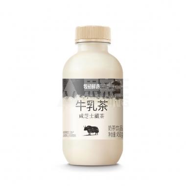 牧初鲜语咸芝士藏茶牛乳茶450ml