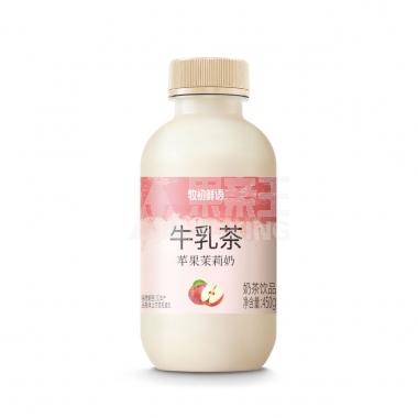 牧初鲜语苹果奶茉牛乳茶450ml