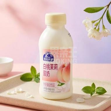牧初鲜语白桃茉莉酸奶450ml