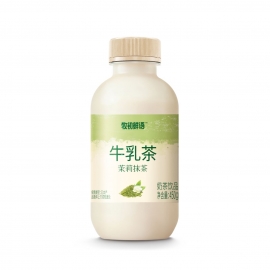 牧初鲜语茉莉抹茶牛乳茶450ml