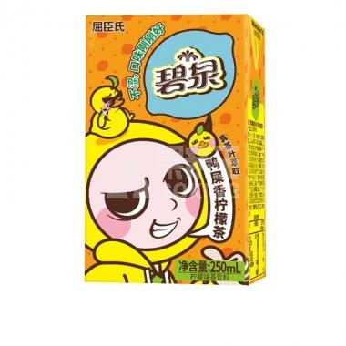 屈臣氏碧泉鸭屎香柠檬茶250ml/盒